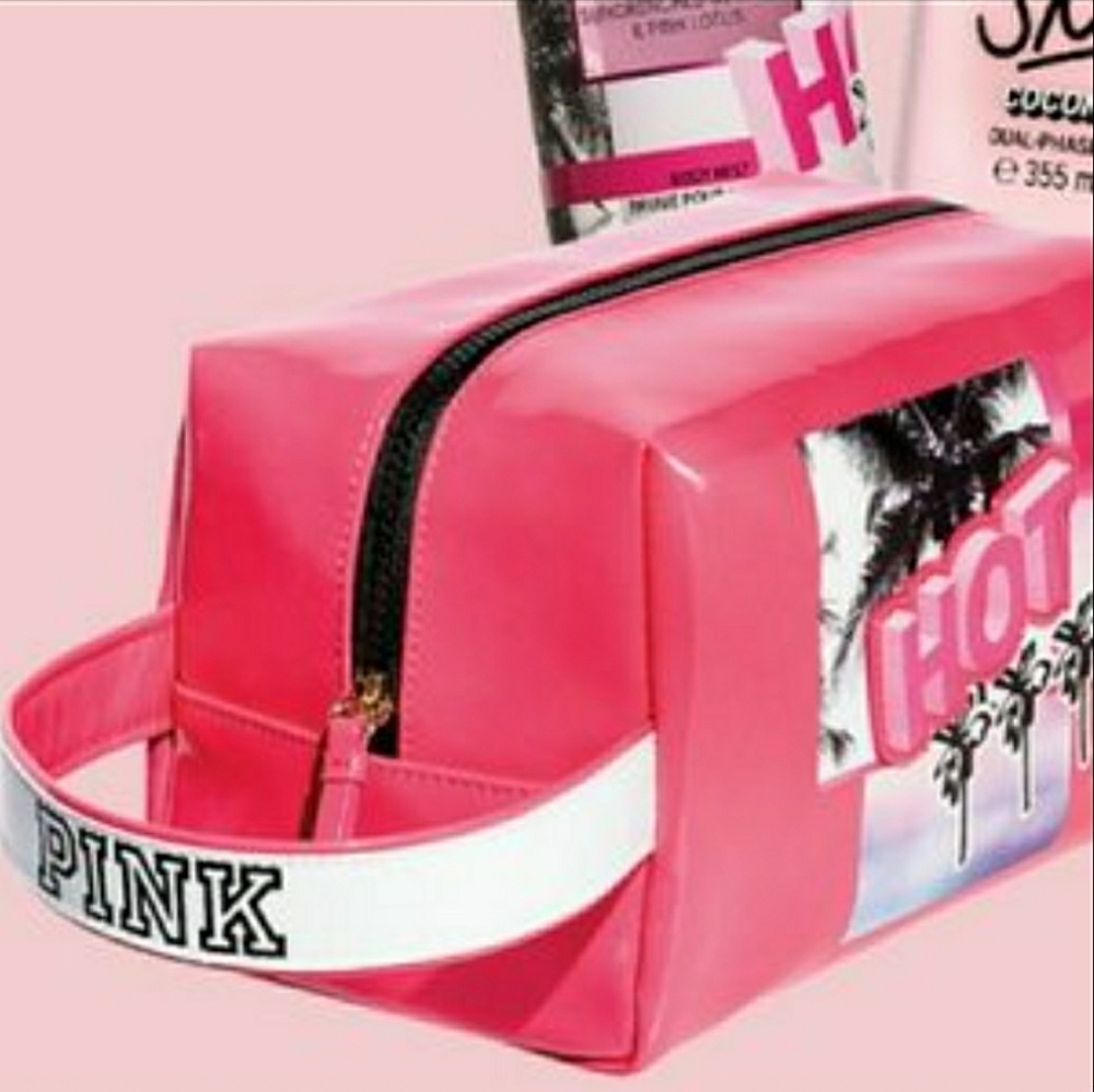 Pink HOT Beauty Bag